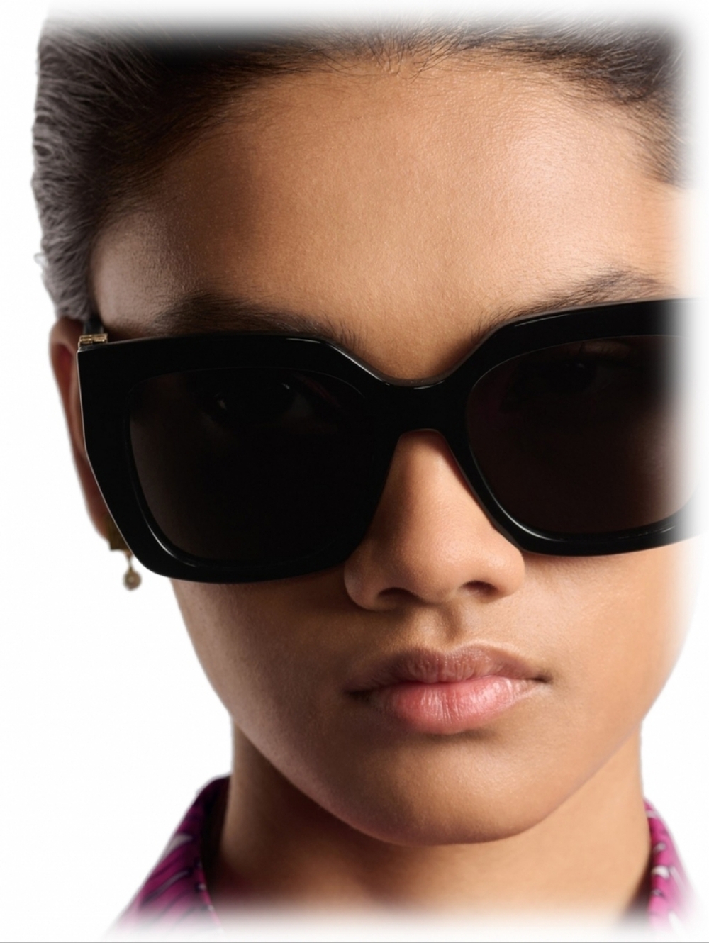 Brand NEW!!! Authenticated CHRISTAIN DIOR SUNGLASSES SQUARE MSRP $640 Midnight - Picture 3 of 16